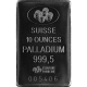 PALLADIUM BARS 10 OZ GENERIC