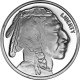 SILVER ROUNDS 1 OZ BUFFALO DESIGN