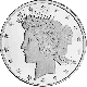 SILVER ROUNDS 1 OZ PEACE DOLLAR DESIGN
