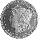 SILVER ROUNDS FRACTIONAL 1/2 OZ MORGAN DESIGN