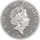 2018 10 OZ BRITISH SILVER QUEENS BEAST GRIFFIN